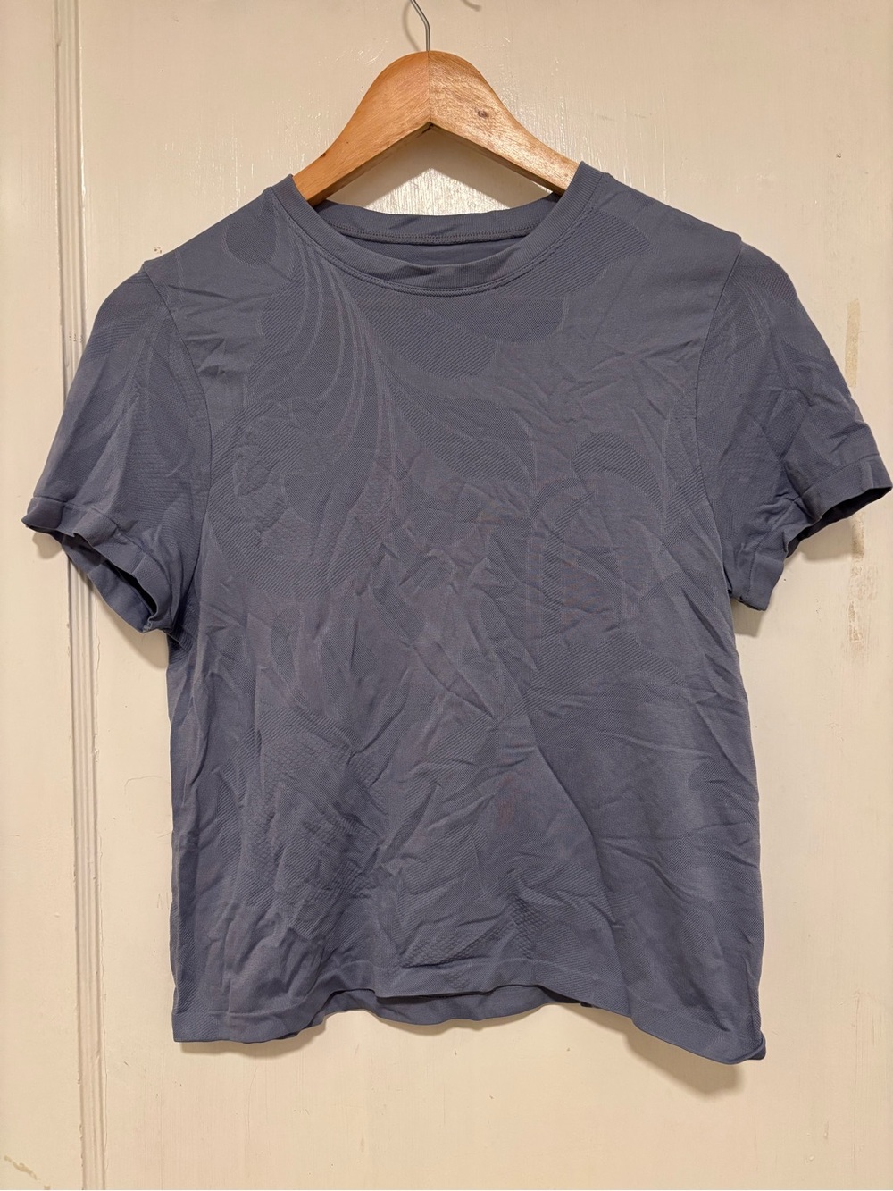 New Balance Short Sleeve Crew Tee in Slate Blue